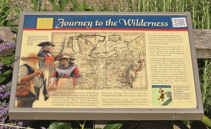 Journey to the Wilderness Marker image. Click for full size.