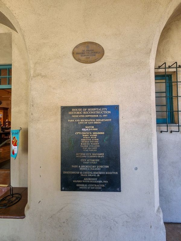 House of Hospitality Marker image. Click for full size.