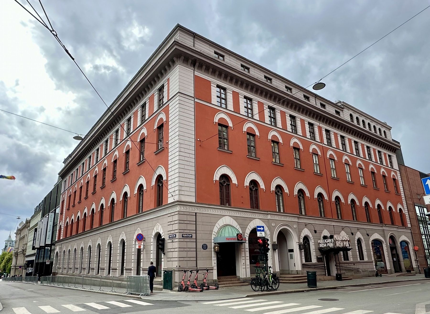 Former Nissens Latin and Secondary School and marker. Click for full size. Former Nissens Latin and Secondary School and marker image. Click for full size.