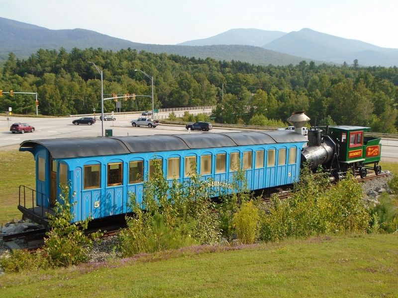 Mount Washington Cog Railway Display in the park image. Click for full size.