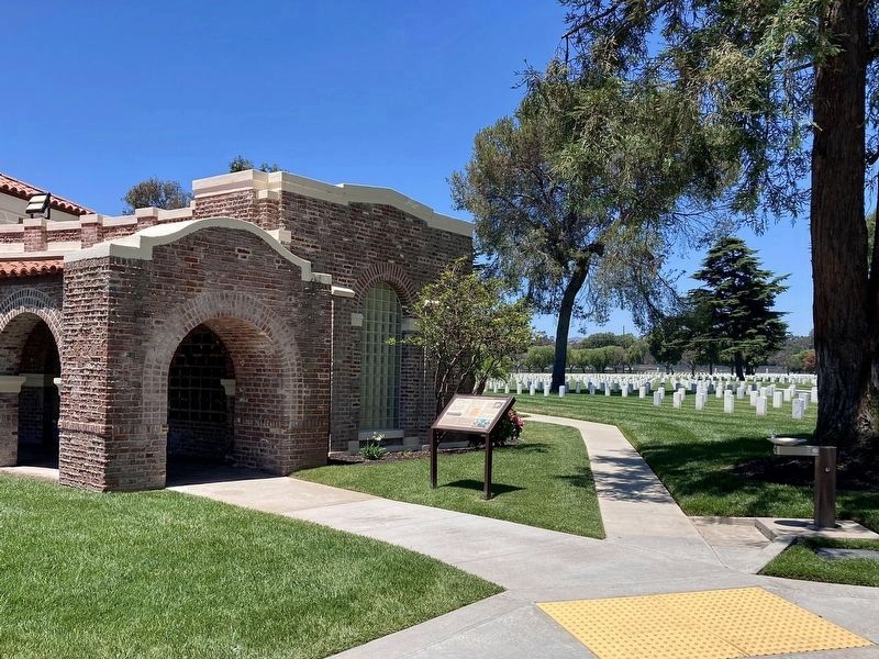 National Cemetery System Marker. Click for full size. National Cemetery System Marker image. Click for full size.
