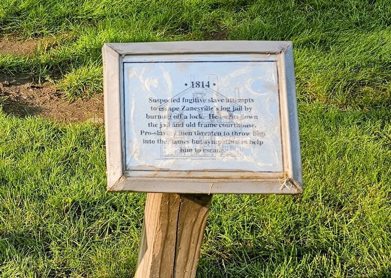 1814 Marker. Click for full size. 1814 Marker image. Click for full size.