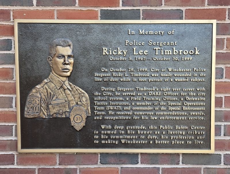 Ricky Lee Timbrook Marker image. Click for full size.