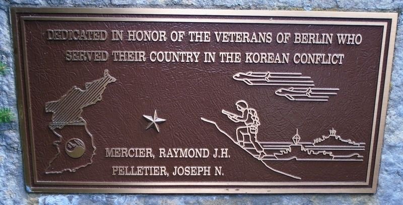 Korean War Memorial Marker image. Click for full size.