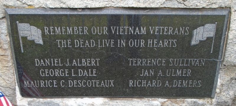 Vietnam War Memorial Marker. Click for full size. Vietnam War Memorial Marker image. Click for full size.