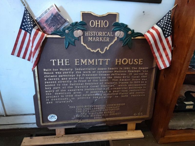 The Emmitt House / James Emmitt Marker image. Click for full size.