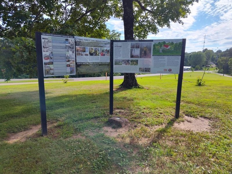 Ohio Forest Management Through the Years Marker. Click for full size. Ohio Forest Management Through the Years Marker image. Click for full size.