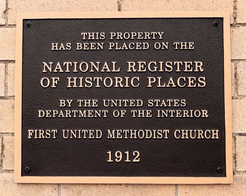 National Register of Historic Places Marker image. Click for full size.