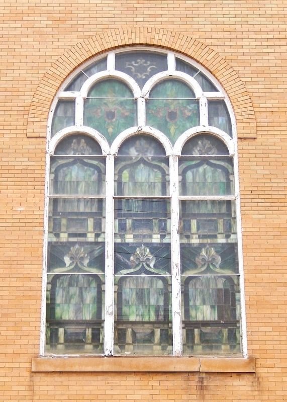 West Church Window detail image. Click for full size.