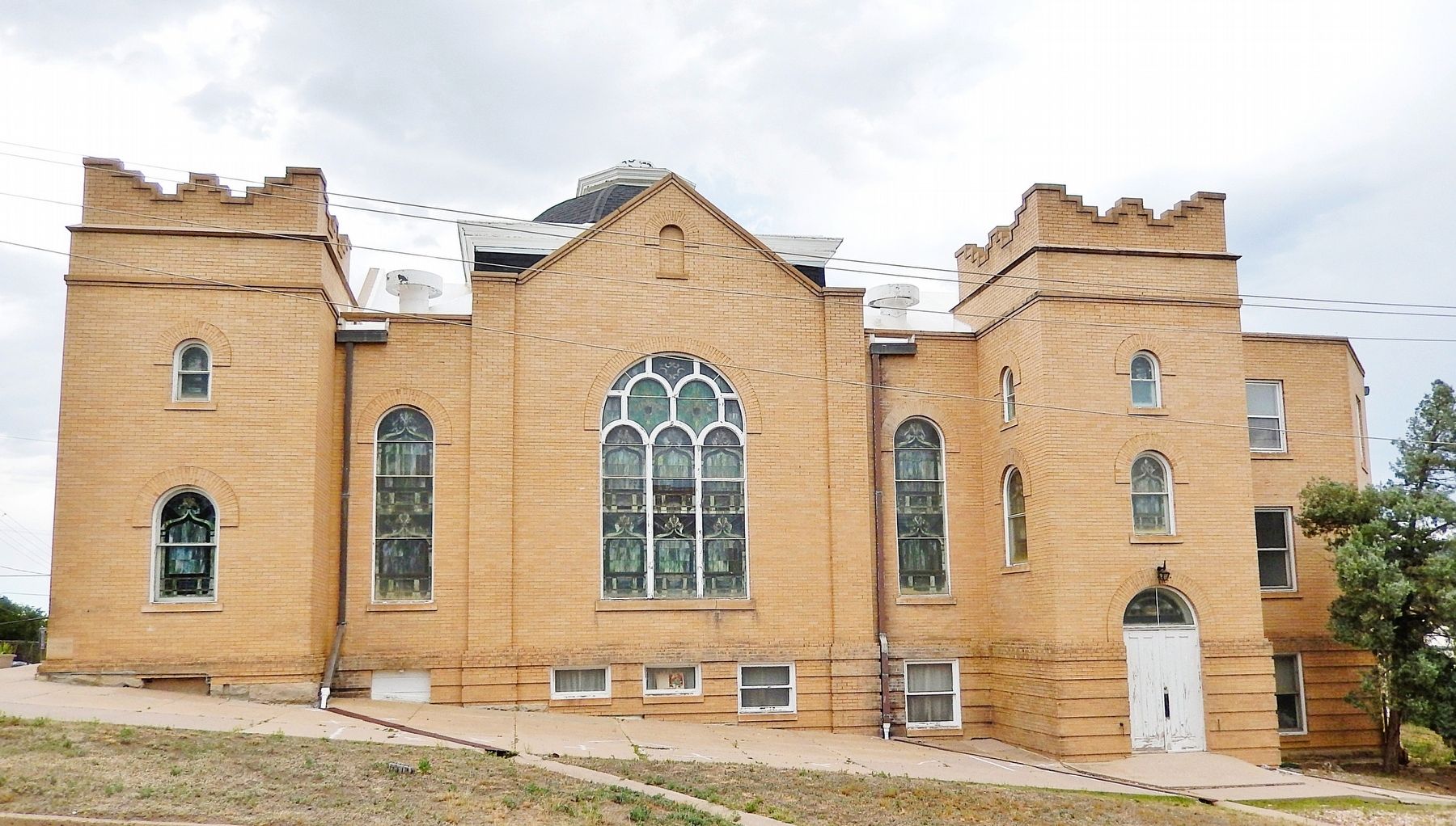 The Methodist Church of Trinidad (<i>west elevation</i>) image. Click for full size.