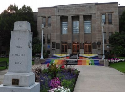 St. Catharines Honour Roll - Boer War - Marker in context image. Click for full size.