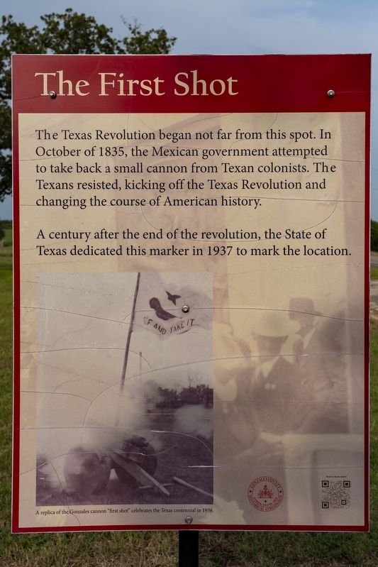 The First Shot Marker image. Click for full size.