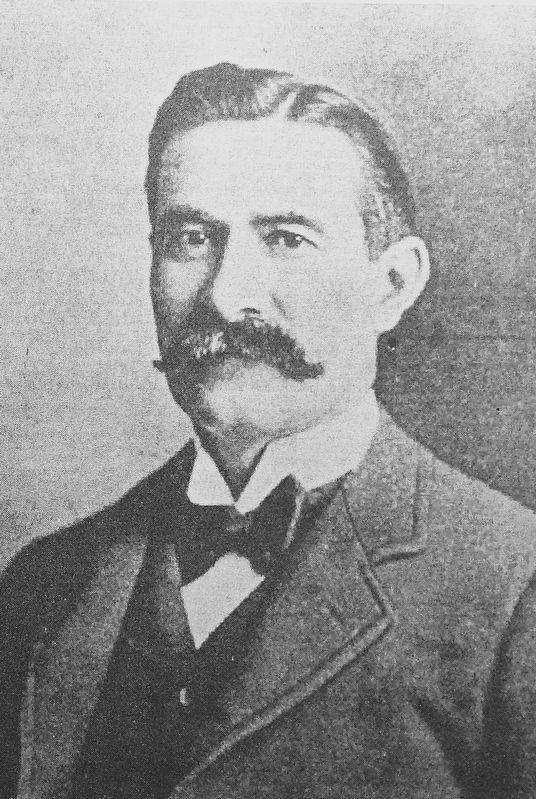 Marker detail: Casimiro Barela image. Click for full size.