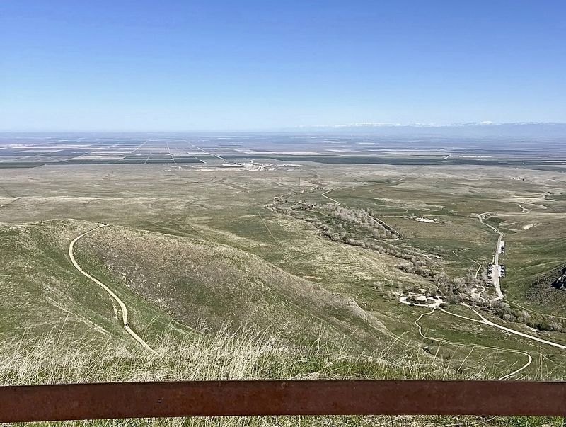 View of California�s Central Valley image. Click for full size.