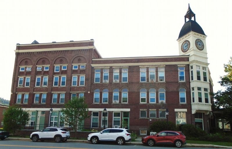 Town Clock on Opera Block. Click for full size. Town Clock on Opera Block image. Click for full size.