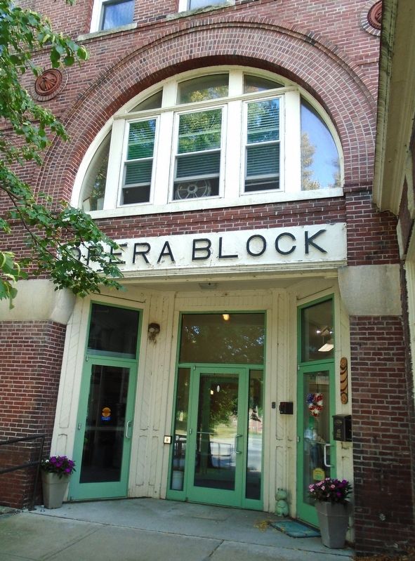 Opera Block Entrance. Click for full size. Opera Block Entrance image. Click for full size.