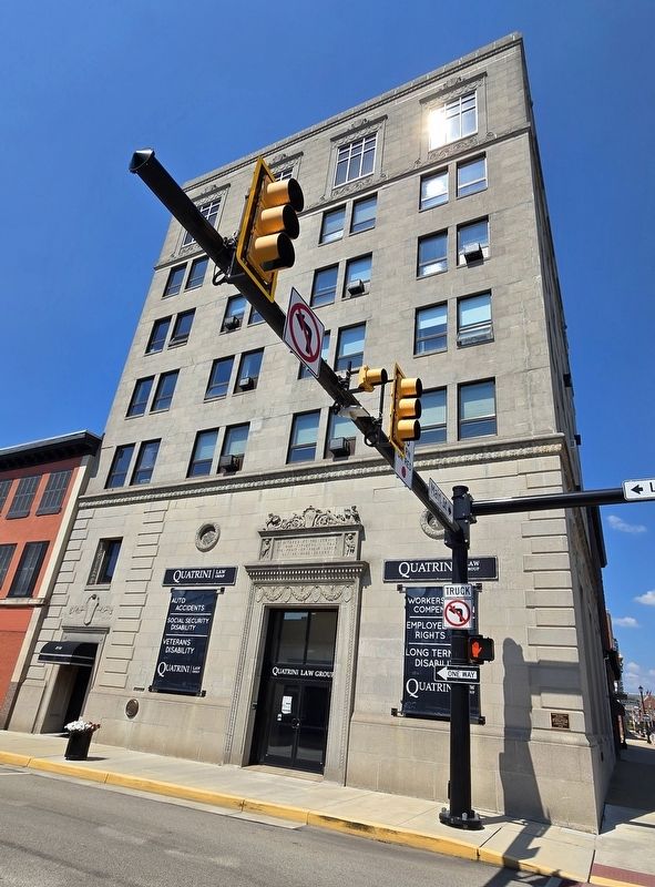 Citizens National Bank of Latrobe and Marker image. Click for full size.