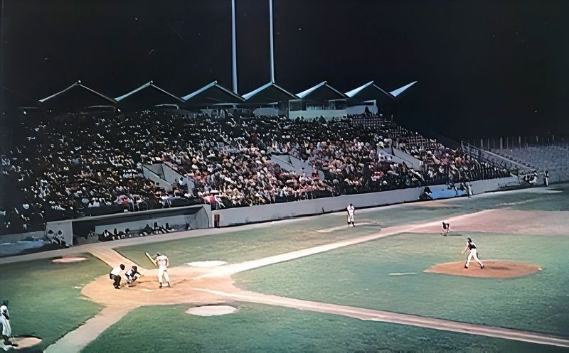 Tidewater Tides Metropolitan Memorial Park Stadium Postcard image. Click for full size.