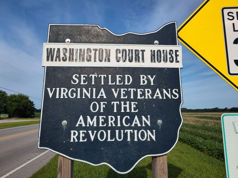 Washington Court House Marker image. Click for full size.