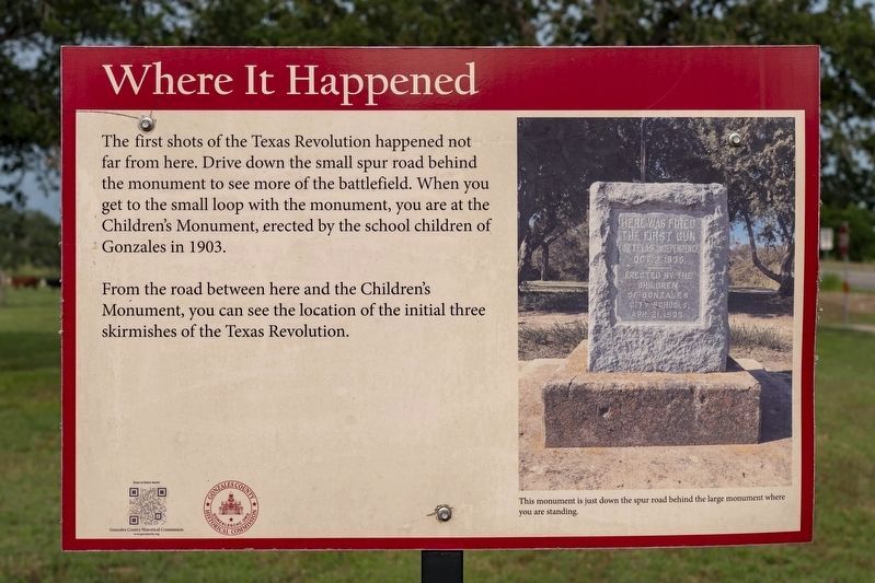 Where It Happened Marker image. Click for full size.