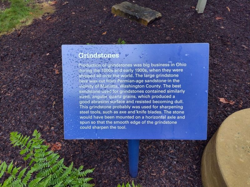 Grindstones Marker. Click for full size. Grindstones Marker image. Click for full size.