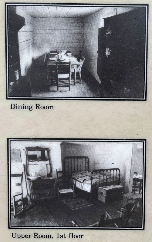 Dining Room and Upper Room, 1st Floor. Click for full size. Dining Room and Upper Room, 1st Floor image. Click for full size.