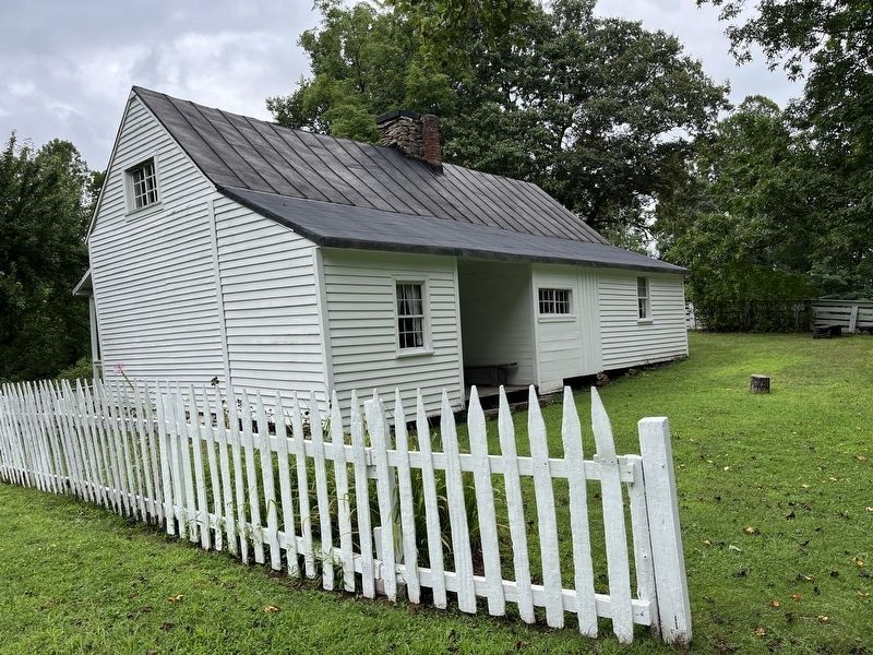 Back of the Johnson Farmhouse. Click for full size. Back of the Johnson Farmhouse image. Click for full size.