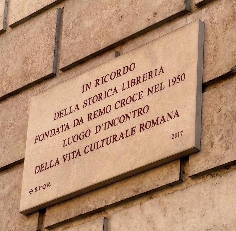Libreria Croce Marker image. Click for full size.