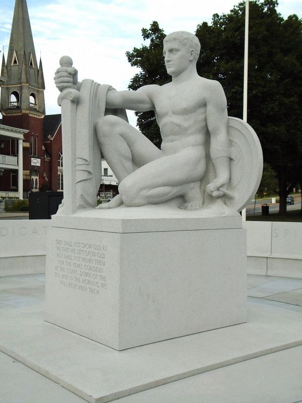 Youth Triumphant Memorial Sculpture image. Click for full size.