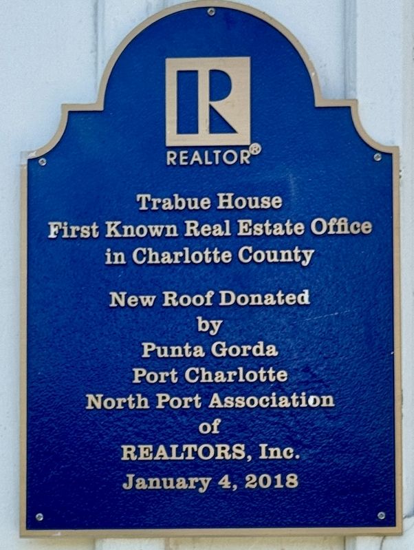 Trabue House Marker image. Click for full size.