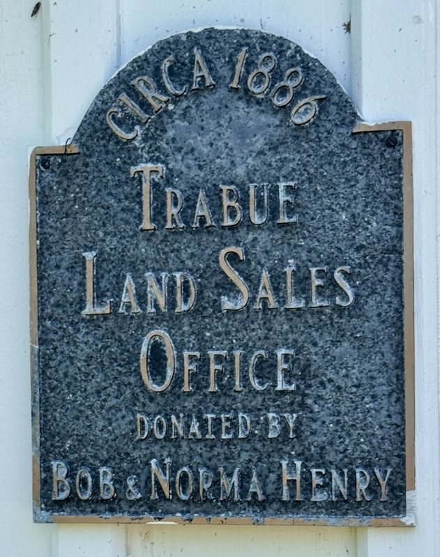 Trabue Land Sales Office image. Click for full size.