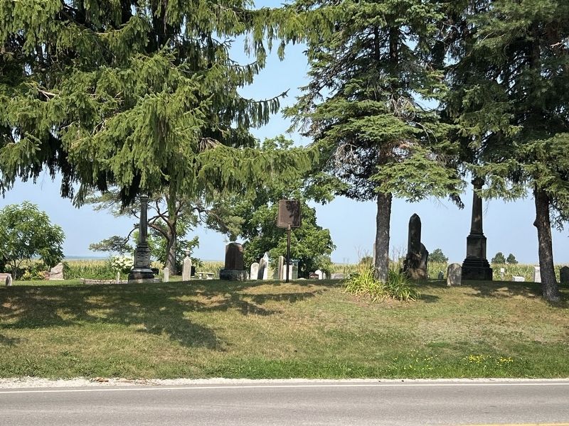 Churchill Cemetery Marker image. Click for full size.