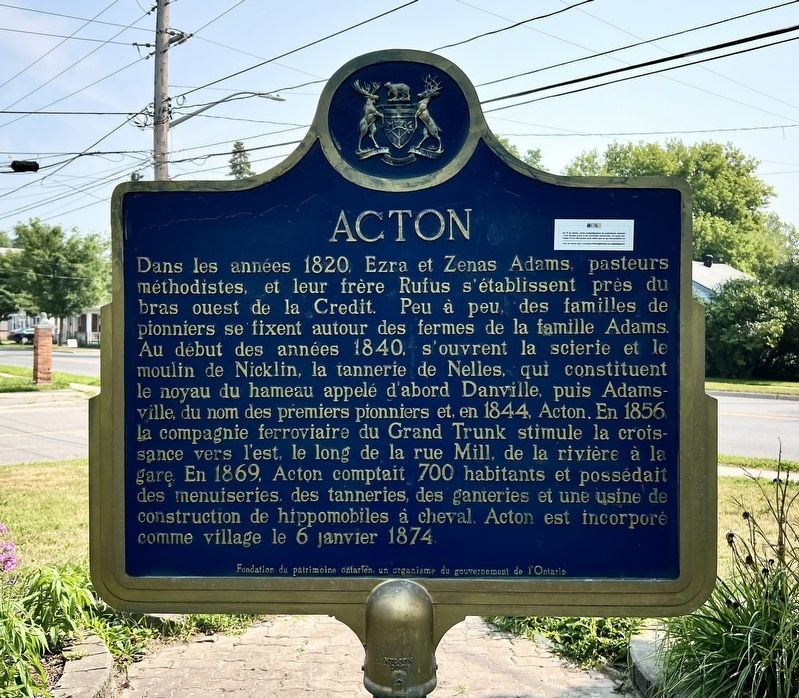 Acton Marker [fran�ais] image. Click for full size.