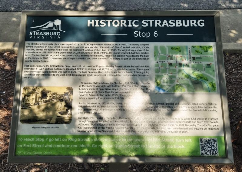 Historic Strasburg Marker image. Click for full size.