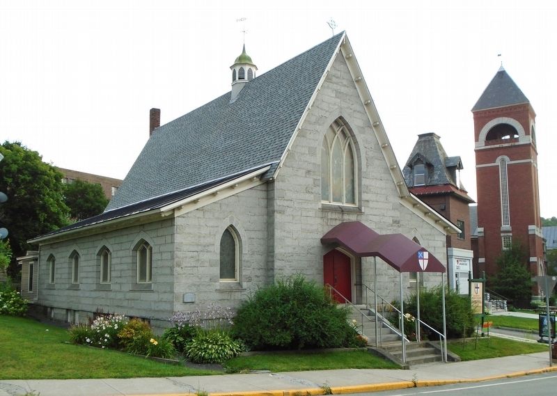 Church of the Good Shepherd and Marker. Click for full size. Church of the Good Shepherd and Marker image. Click for full size.