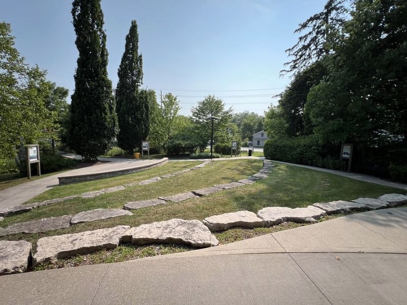 West side of the Acton (Halton Hills) Public Library image. Click for full size.