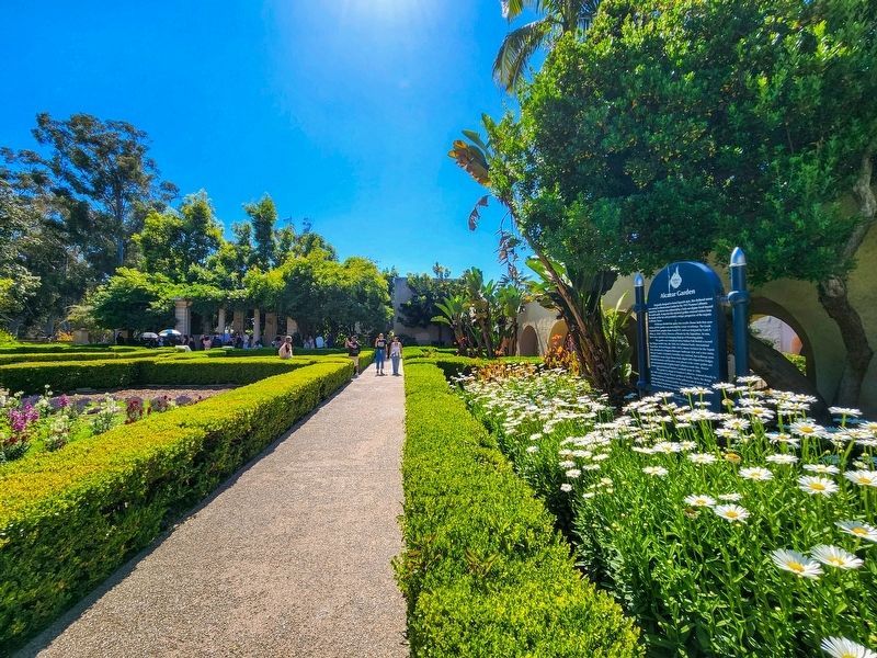 Alcazar Garden Marker image. Click for full size.