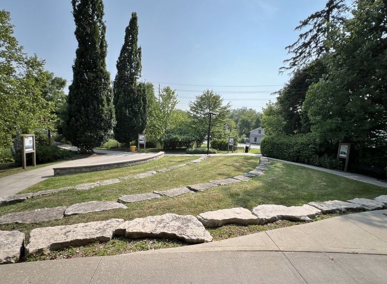 West side of the Acton (Halton Hills) Public Library image. Click for full size.