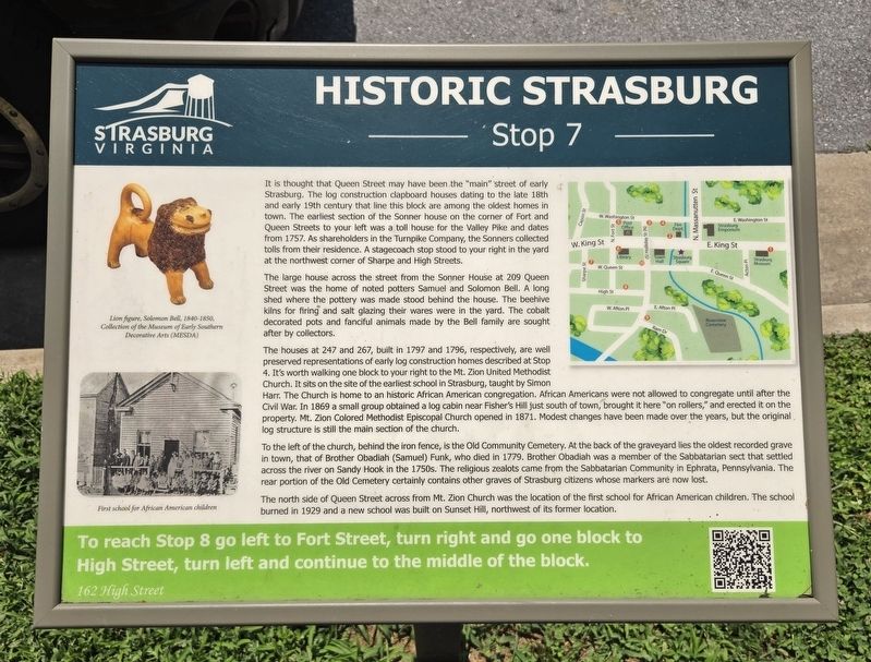 Historic Strasburg Marker image. Click for full size.