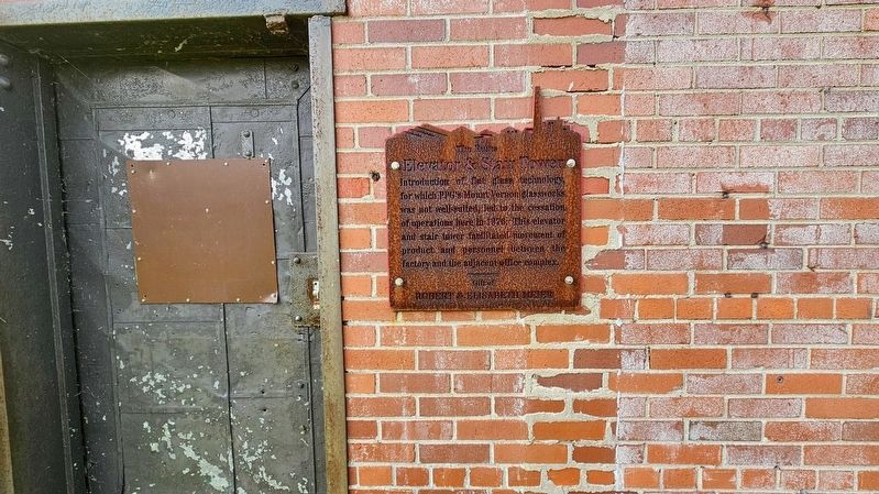 Elevator & Stair Tower Marker image. Click for full size.