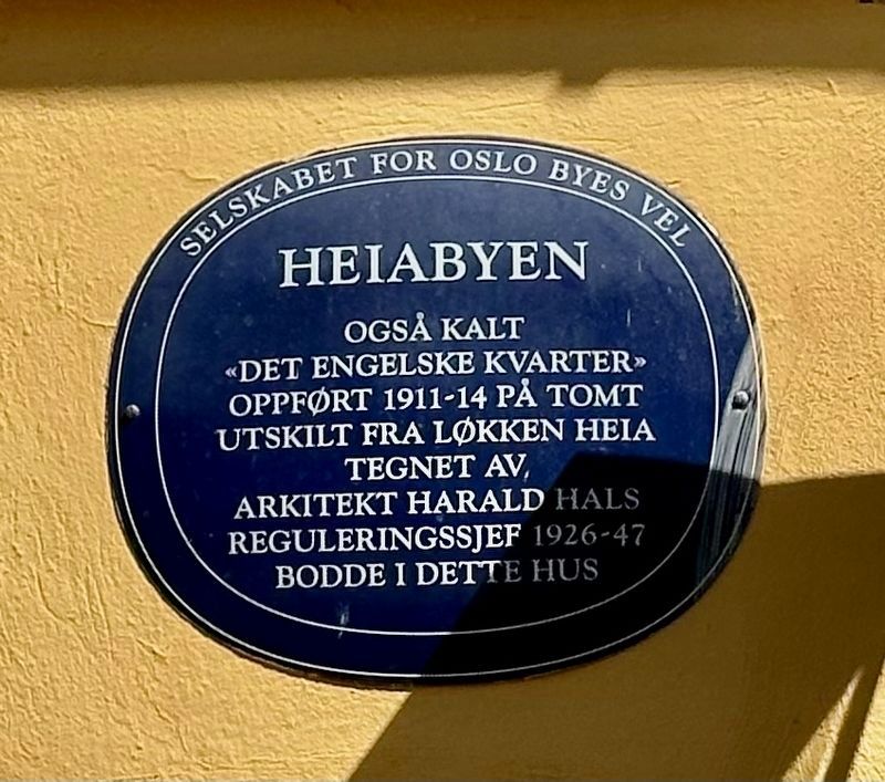 Heiabyen / Heia Settlement Marker image. Click for full size.