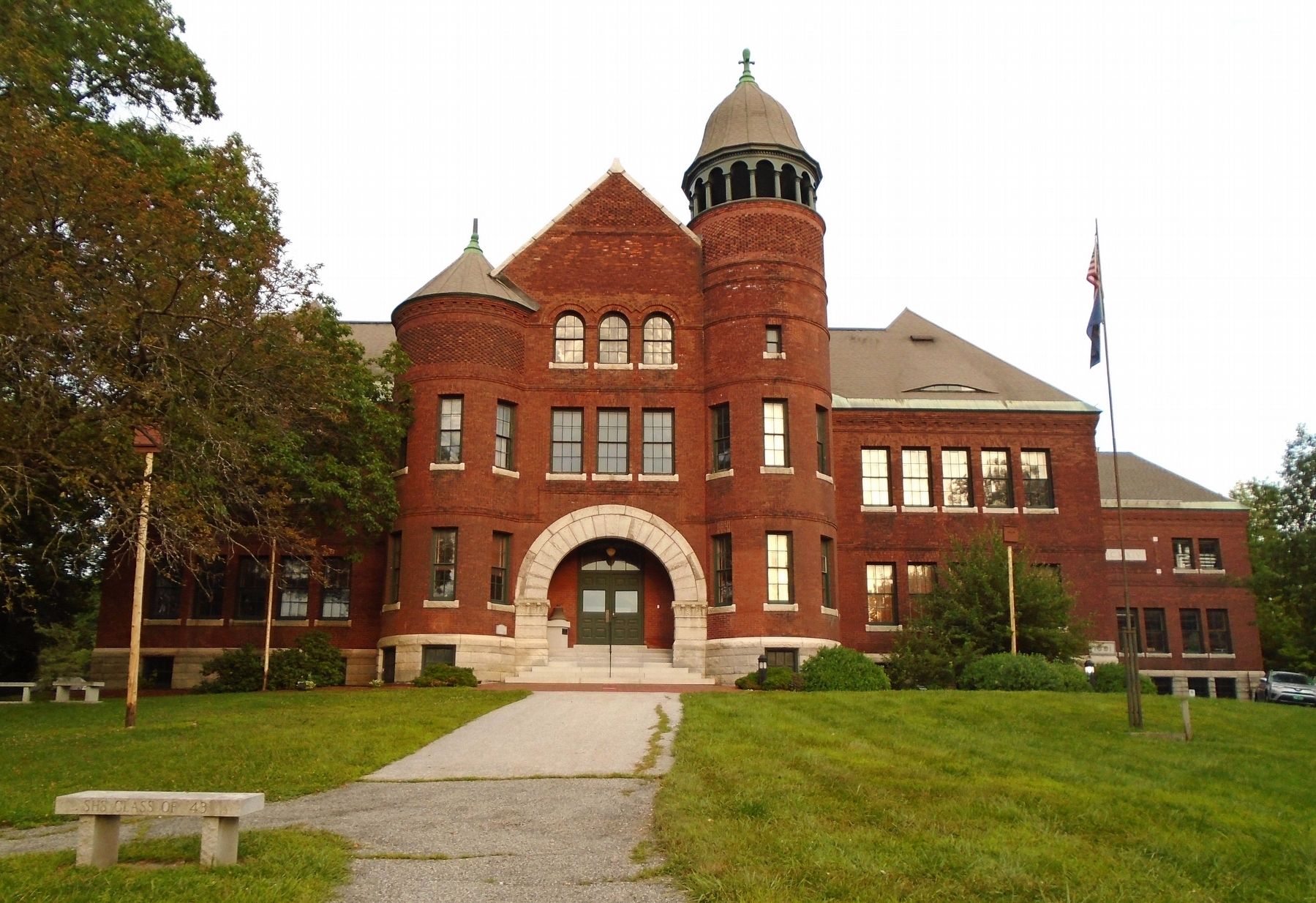 Spaulding Graded School. Click for full size. Spaulding Graded School image. Click for full size.