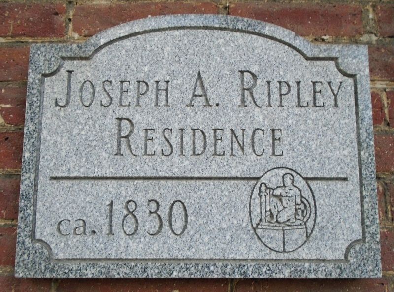 Joseph A. Ripley Residence Marker image. Click for full size.