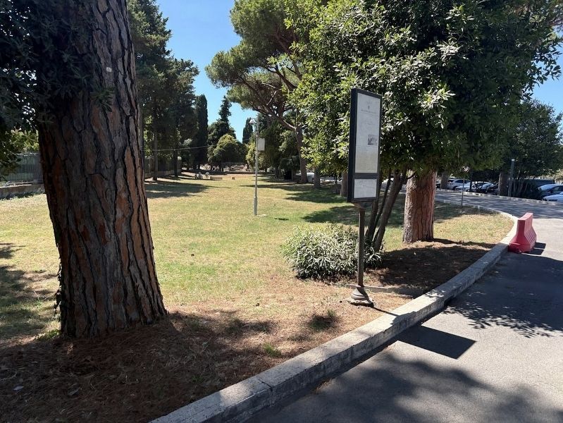 Area Archeologica di Ostia / Archeological Area of Ostia Marker image. Click for full size.