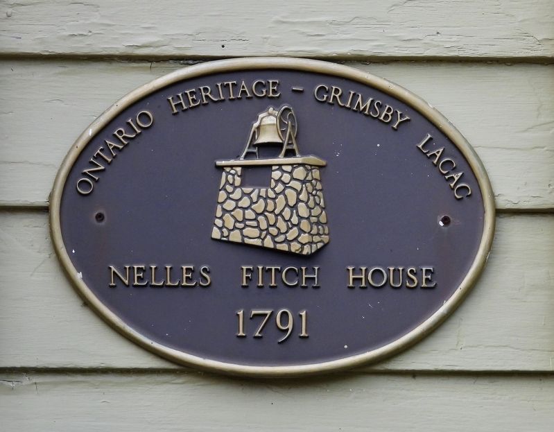 Nelles Fitch House 1791 - Marker image. Click for full size.