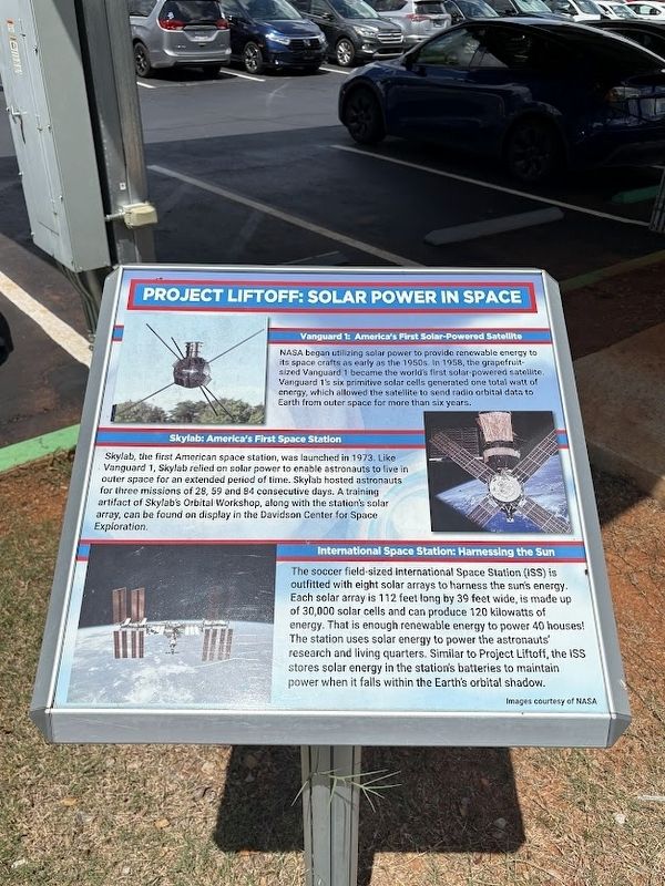 Project Liftoff: Solar Power in Space Marker image. Click for full size.