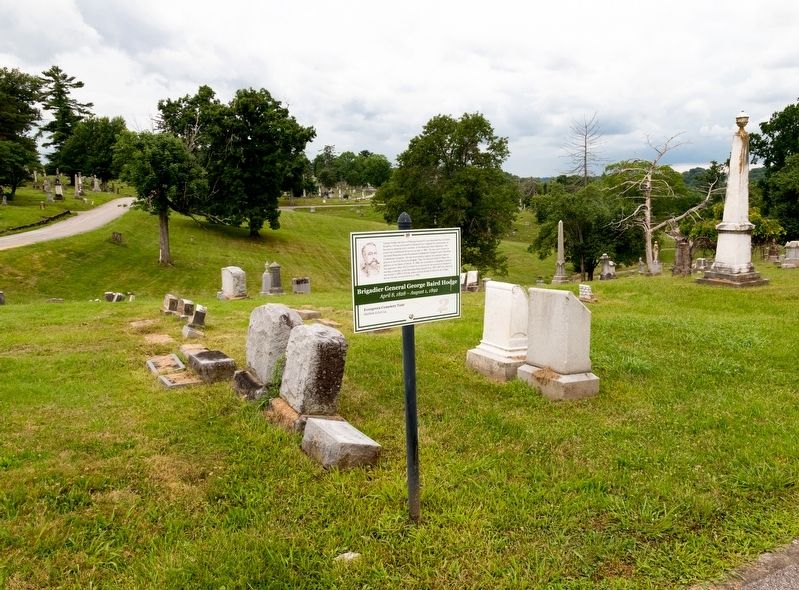 Brigadier General George Baird Hodge Marker image. Click for full size.