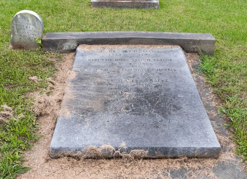 Major David Leitch�s Gravestone image. Click for full size.