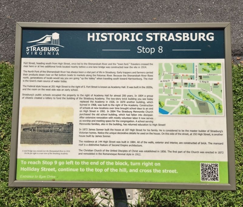 Historic Strasburg Marker image. Click for full size.
