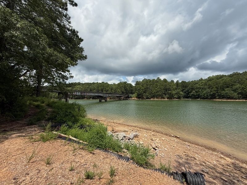 Brushy Creek & Brushy Creek Bridge image. Click for full size.